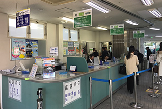 浜松站巴士總站　票務中心（第一候車室） 