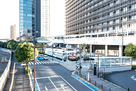Osaki Station West Exit Bus Terminal