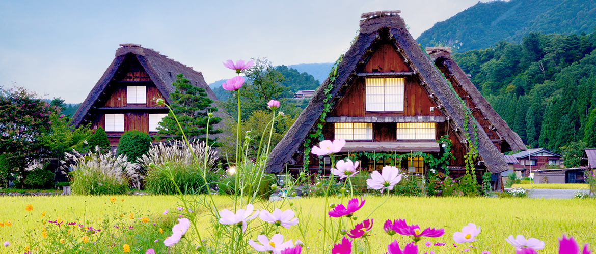 World Heritage Trip to visit the historical village of Gokayama Ainokura and Shirakawa-go